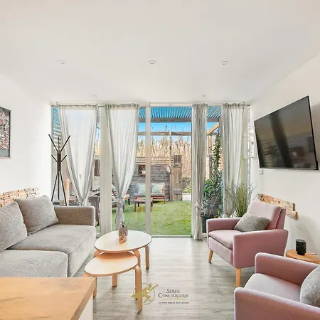 Duplex Charme & Terrasse Plages A 500m Lägenhet *