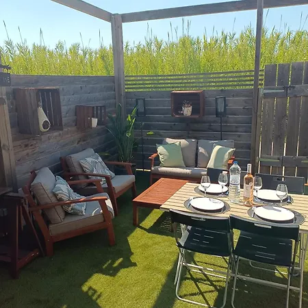 Duplex Charme & Terrasse Plages A 500m * Ιέρ